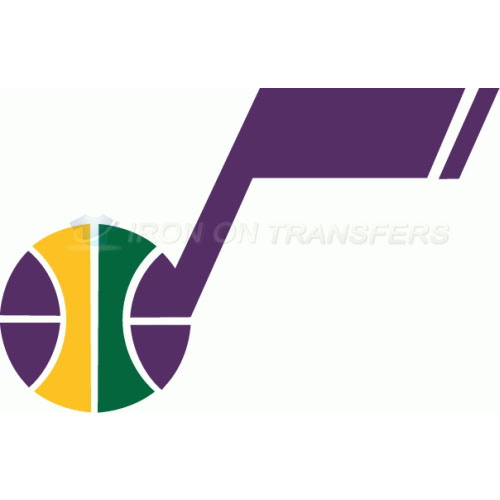 Utah Jazz Iron-on Stickers (Heat Transfers)NO.1228